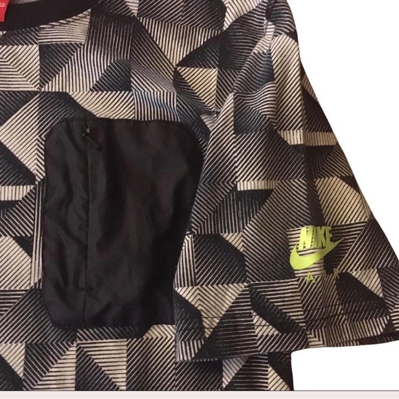 Nike Mens Hybrid Knit AOP T-Shirt - Picture 2 of 4